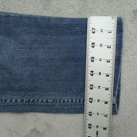 Old Navy Jeans Women's 6 Blue Low-Rise The Diva Capri Denim Pants 22" Inseam - Picture 4 of 14